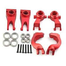 Alloy Front Rear Steering Hub Carriers Blocks Knuckle Arm Set for Arrma 3S BLX