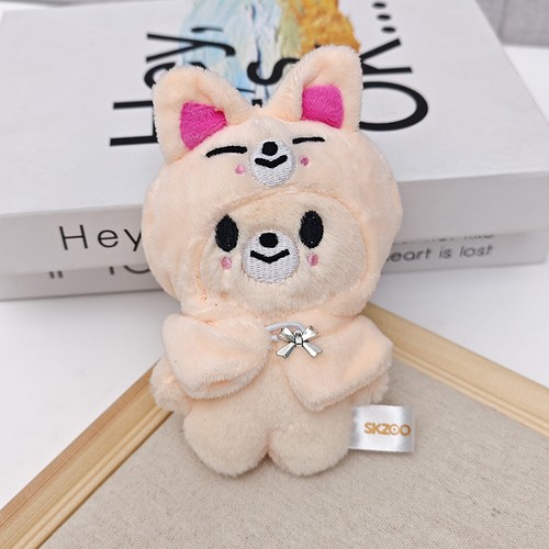 ches Kpop Stray Kids Seoul FM Concert SKZOO Cape Cartoon Plush Doll Keychain 4in - Picture 10 of 20