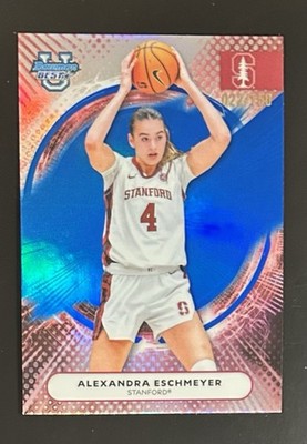 2025-26 Bowman U Best Blue Refractor 22/150 Alexandra Eschmeyer #83
