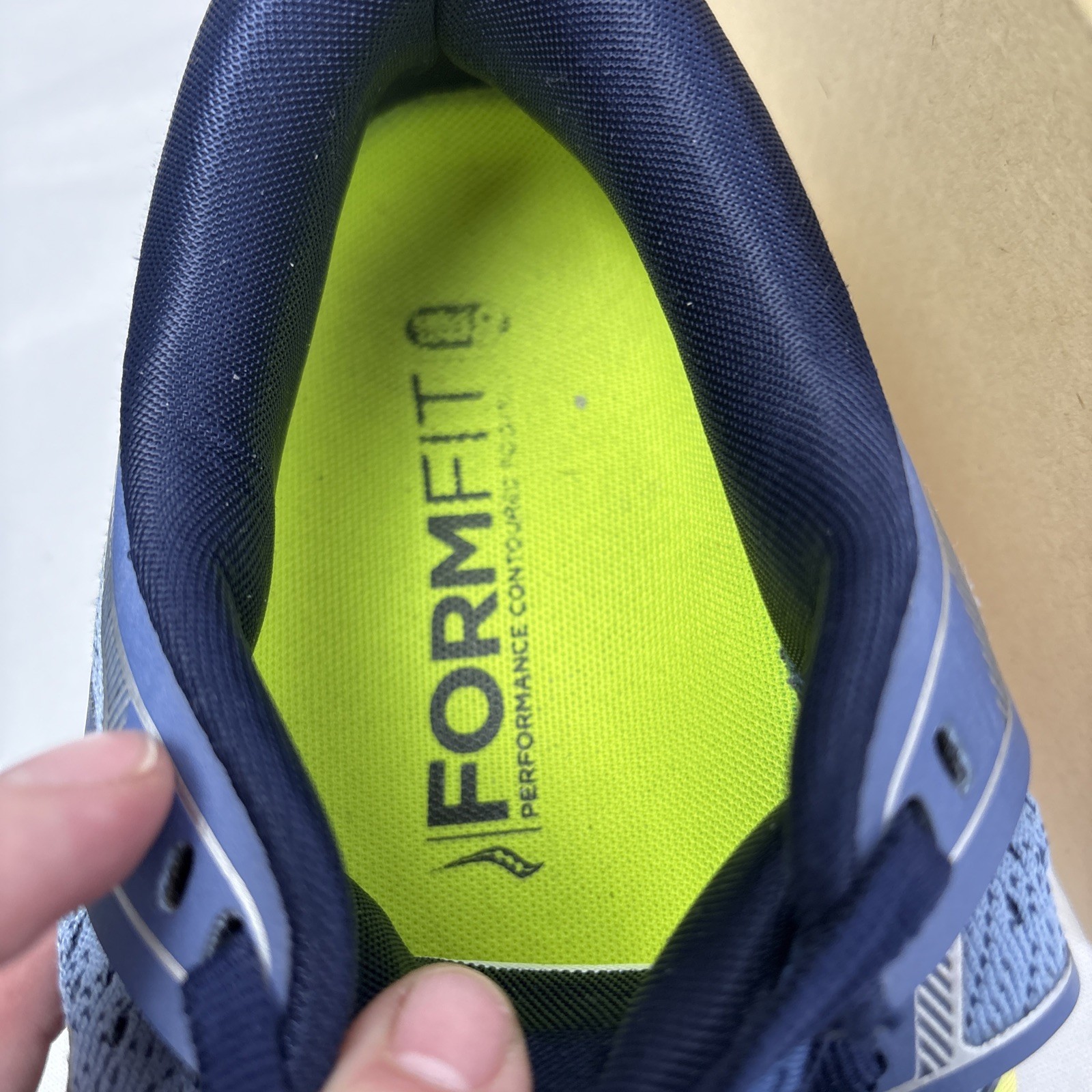 Saucony Triumph ISO Women's Running Shoes Size 9.5 Grey/Navy Cushioned Sneakers thumbnail 12