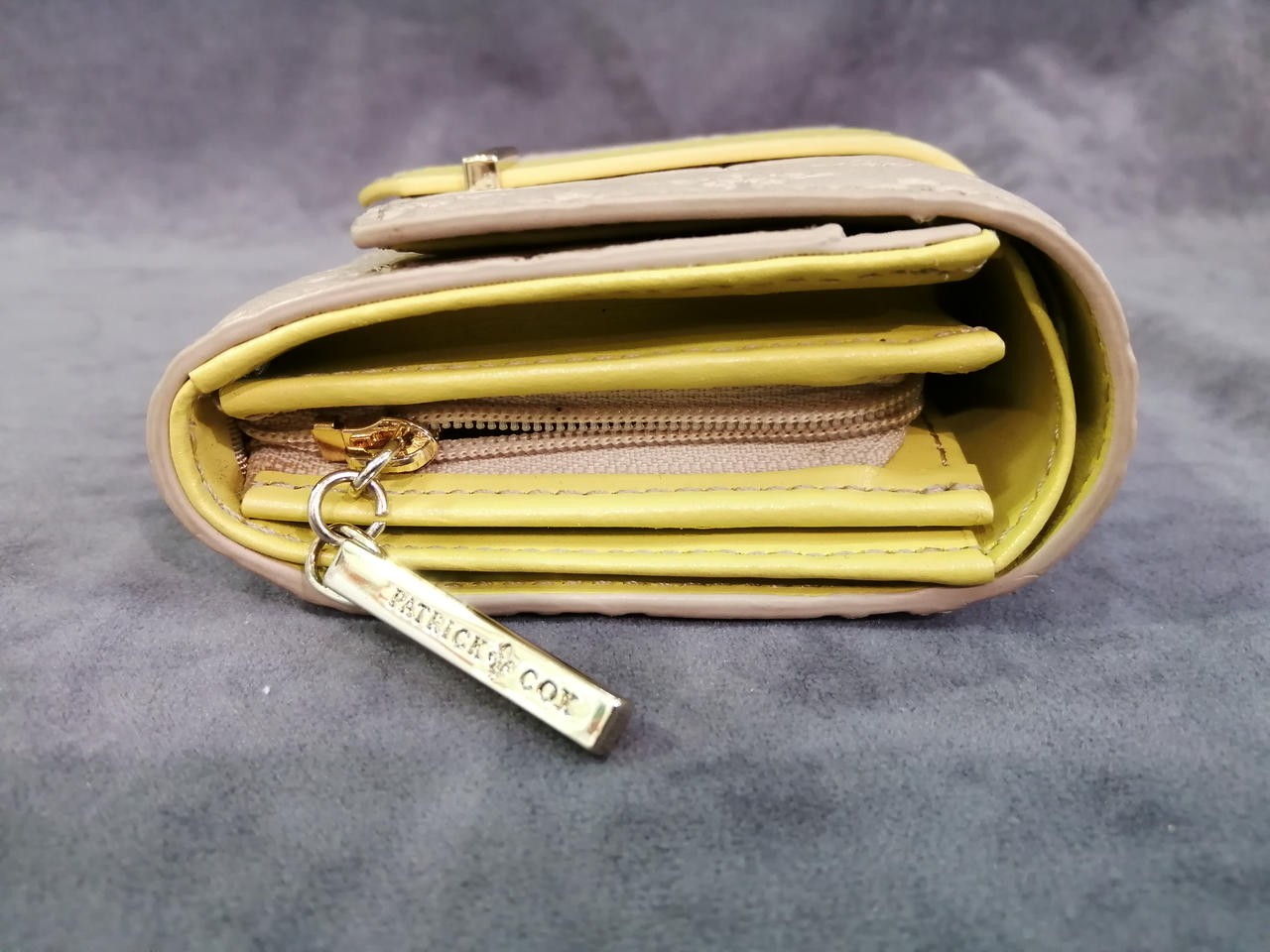 Bifold Wallet Model Beige PATRICKCOX - image 6