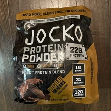 Jocko MOLK Whey Protein Blend Powder 22g - 2 lb Bags Chocolate Exp 09/2026