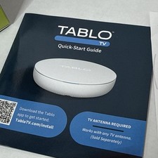 Tablo TV 4th Gen 2-Tuner Over-The-Air DVR Watch/Record Live TV TF1282B-R