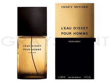 ISSEY MIYAKE L'EAU D'ISSEY POUR HOMME NOIR AMBRE EDP 100ml *** B.NEW & SELAED