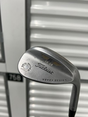 Titleist BV SM4 Vokey Design 58°/09 Bounce Lob Wedge RH Steel Wedge Flex Used