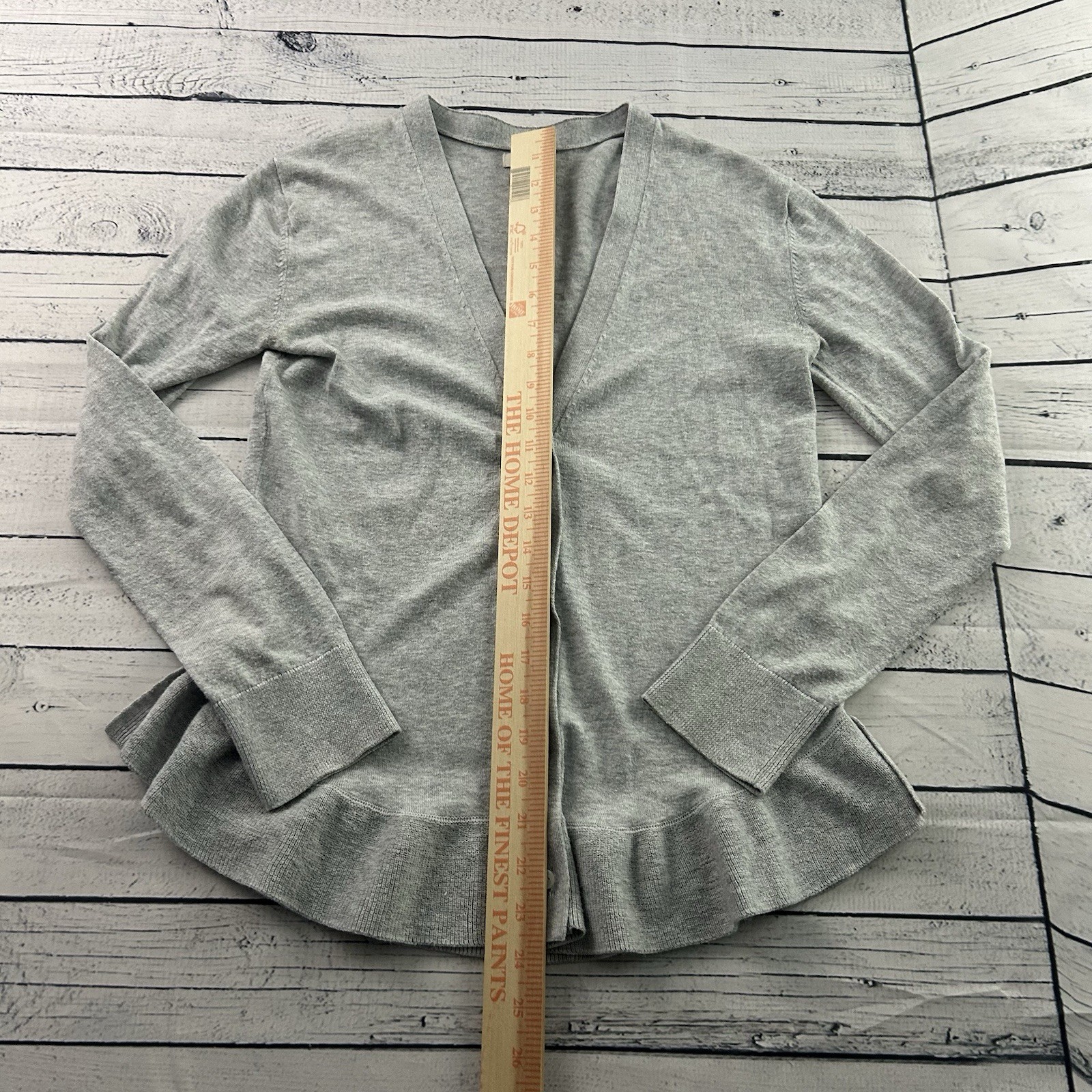 Hinge Button Front Lightweight Cardigan Sweater W… - image 3