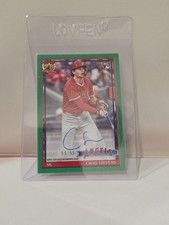 2026 Topps Chad Stevens RC Autograph Green Parallel Numbered 99/99 *Last Print*