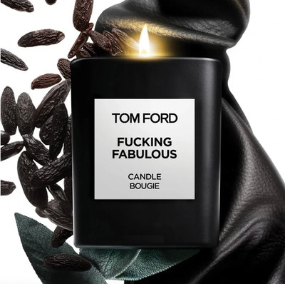 Tom Ford Fabulous Scented Candle. Height 2.25IN / Hauteur 5.7cm/ New Sealed.