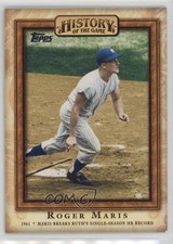 2010 Topps History of the Game Roger Maris #HOTG18 05k6