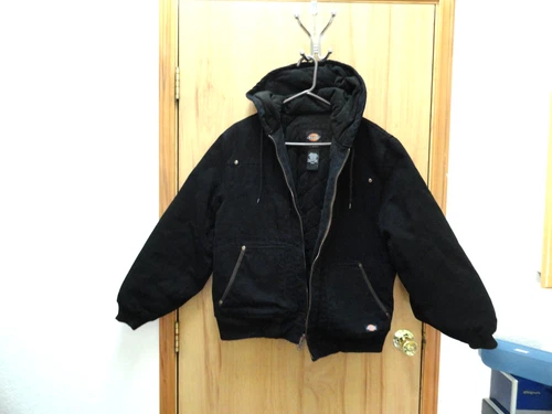 MEN'S DICKIES HEAVY DUTY LINED WORK COAT SIZE MEDIUM IN EXCELLENT CONDITION - product listing photo