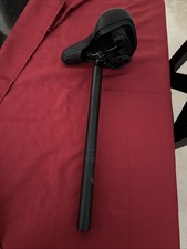 Bike Seat, LECTRIC Folding E Bike ORIGINAL SEAT and SEAT POST in Black