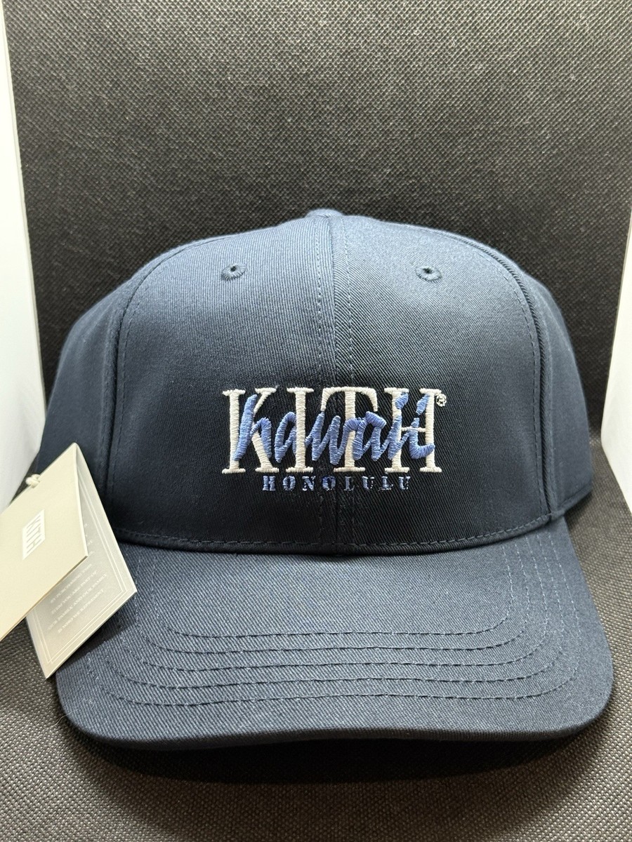 KITH Hawaii Honolulu Twill Aaron Hat Cap - One Size - Nocturnal