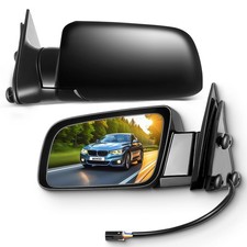 SCITOO Side Mirrors 92-94 Chevy Blazer 88-99 Pickup Suburban Manual Folding New