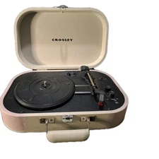 Crosley Discovery Series Portable Bluetooth Turntable in Dune model CR8009A-DU