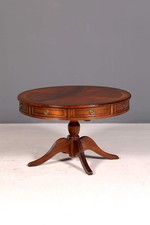 Edler Englischer Tisch Couchtisch Englisch Antik Stil Mahagoni Ablagetisch 1/2