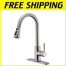 Single Level Stainless Steel Kitchen Faucet