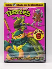 Teenage Mutant Ninja Turtles Volume 6 DVD 2005 Fred Wolf Films Animated Classic