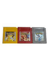 ebay® Auktion 407140097752 | Pokemon Gelbe, Rote und Silberne Edition Gameboy - nur Module Thumbnail of ebay® auction 407140097752 | Pokemon Gelbe, Rote und Silberne Edition Gameboy - nur Module