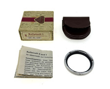 Unused Rollei Soft1 Lens Filter RII Bay2 For Rolleiflex 3.5 E F Planar Xenator
