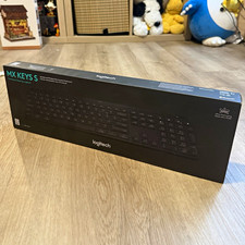 Logitech MX Keys S Bluetooth Illuminated Keyboard Black English QWERTY - SEALED