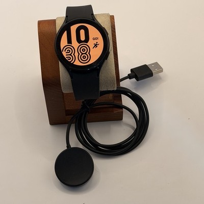 Samsung Galaxy Watch 4, GPS, charger Included, 40mm, Black/Black, tested
