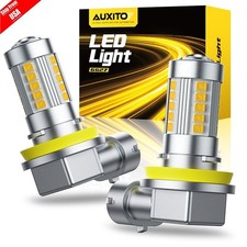 H11 H8 Led Fog Light Bulbs 4300k Golden Yellow Super Bright Drl High Power Lamps H11 H8 Led Fog Light Bulbs 4300k Golden Yellow Super Bright Drl High Power Lamps