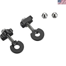 Black Alloy Tensioners 2 PCS for 10mm BMX/Trials - Superior Performance Gear
