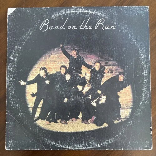 Paul McCartney & Wings - Band on the Run (1973) [Vinyl Record] VG