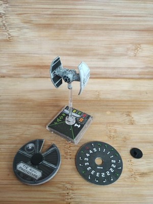 Inquisitor's TIE Fighter for X-Wing Miniatures Game - 1st Edition 1.0 Magnetised