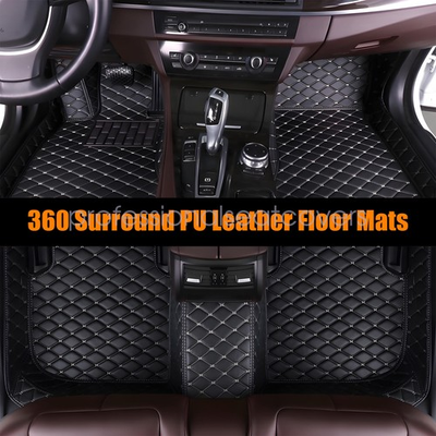 #ad Soillar All Surround Leather Floor Mats Liners For 2008 2013 Subaru Forester $55.99