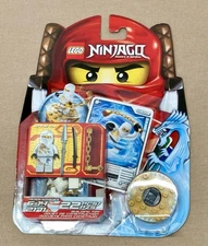 LEGO 2171 Ninjago ZANE DX Minifigure WHITE DRAGON NINJA Spinjitzu 4611474 New