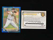 2024 Bowman Chrome Draft BOSTON BATEMAN 1st Rookie BLUE REFRACTOR #/150 RC QTY
