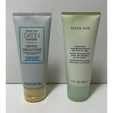 MARY KAY Satin Hands Shea Cream Mint Bliss Energizing Lotion for Feet Legs