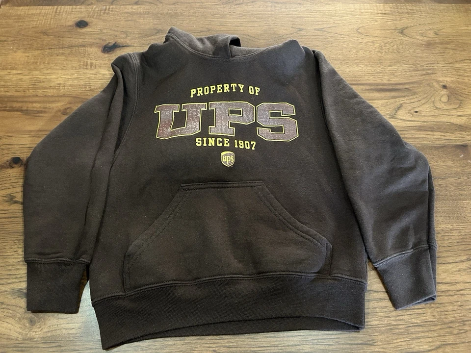 UPS Sudadera con Capucha Lote GEMELOS Disfraz de Halloween Niño Pequeño Talla S (2-3) Jóvenes Niños Sudadera Foto 4 de 4