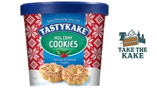 TastyKake Holiday Cookies 14oz - 2 Tubs