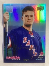 2021 Upper Deck Hockey Extended Rookie Class Alexis Lafreniere Holo Foil #RC-22