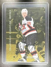 1999-00 Be a Player Millennium Signature Series Gold Auto Bobby Holik