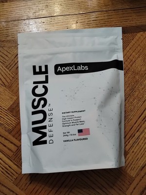 ApexLabs Muscle Defense / Protein Powder / Exp 7/26