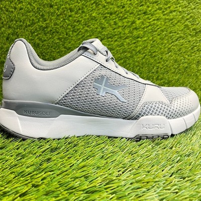Kuru Quantum 2.0 Mens Size 9.5E Gray Athletic Running Walking Shoes Sneakers
