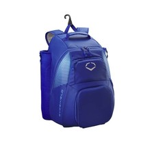 Evoshield Tone Set Baseball Backpack Royal Water Resistant Gear Bag Large Com...