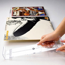 Mount Up Adjustable Clear Acrylic Wall Mount for 12" Records, Holds 1 7 total