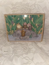 House Mouse In The Bog With A Frog Stamp - Stampabilities 
