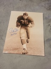 Pete Pihos Football HOF Signed 8x10 Photo EAGLES