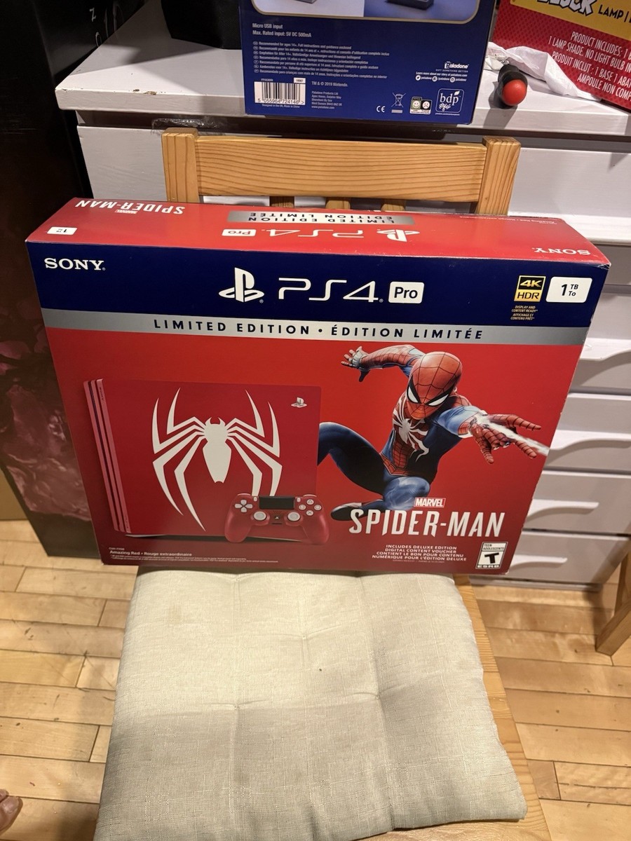 Sony PlayStation 4 Slim Limited Edition Marvel's Spider Man