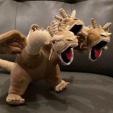 TOY VAULT King Ghidorah Godzilla Plush Three-Headed Dragon w/ Tag