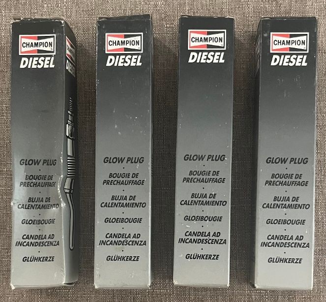 Set of 4 NEW Champion 161 CH61 Diesel Glow Plugs BN7
