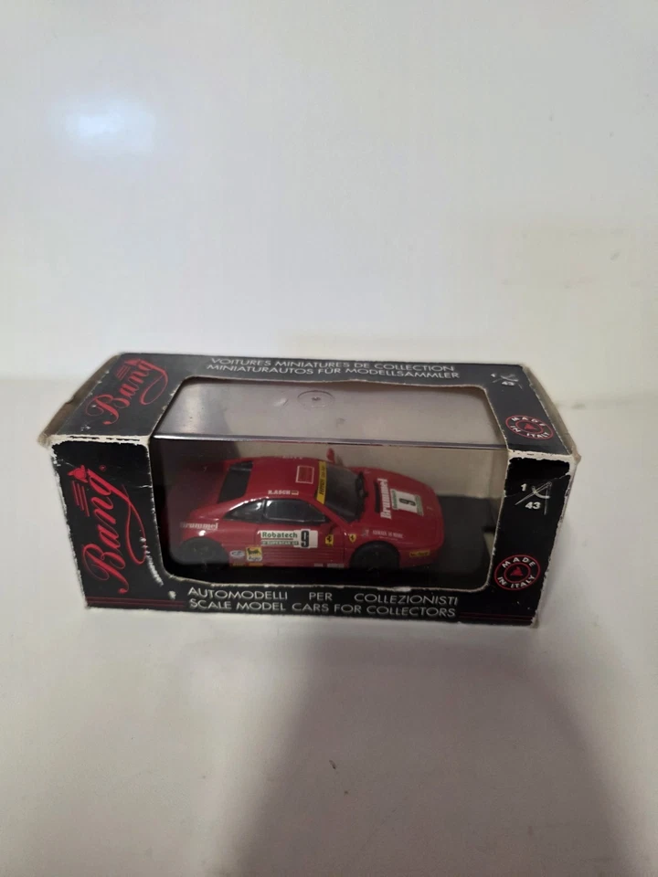 Bang 1/43 Scale Model Car 8019 - Ferrari 348 GT Competizione - Motor Show 93 — 第 2/4 张图片