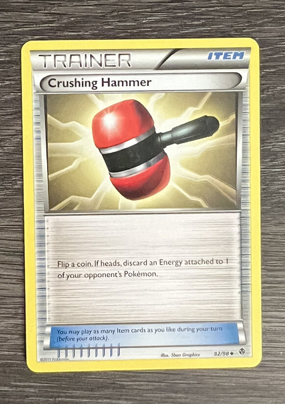 Crushing Hammer 92/98 - Emerging Powers - Uncommon - Pokemon Card TCG