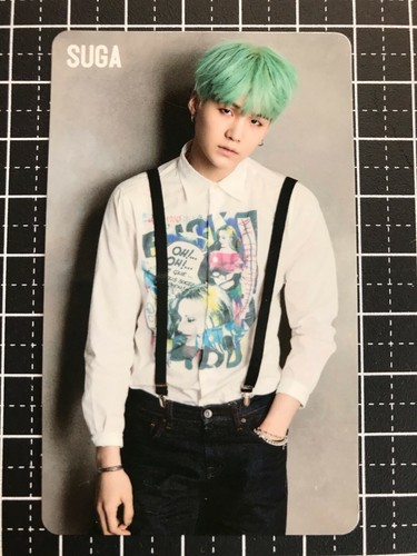 BTS SUGA - CORRER - Tarjeta fotográfica Japón LTD (PONY CAYON) Bangtanboys RARA yoongi - Imagen 5 de 12