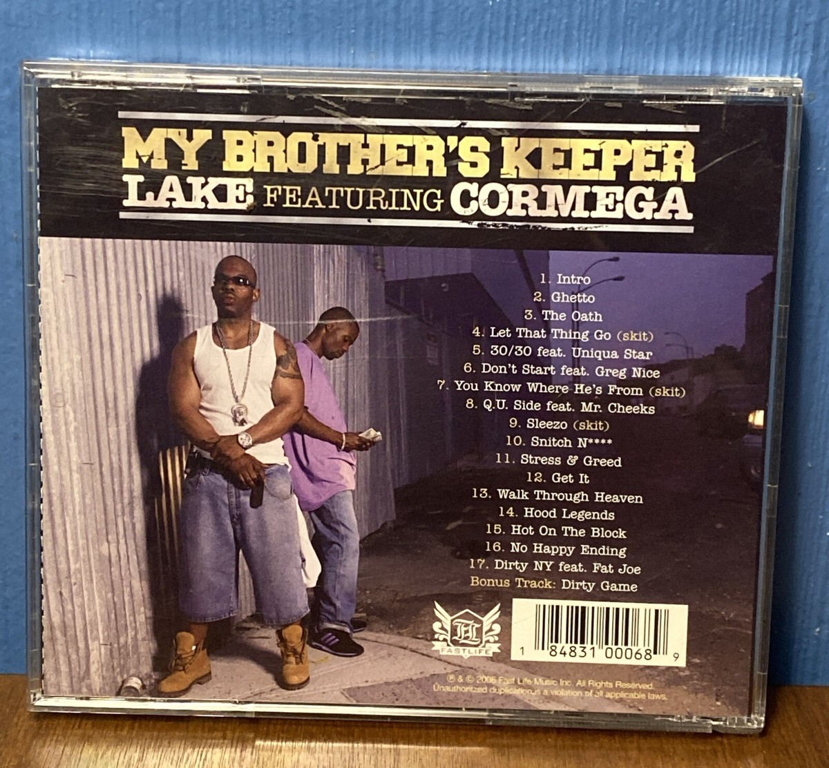 【CD】My Brother's Keeper/ Lake ft Cormega My Brother's Keeper CD by LAKE feat. CORMEGA - Vintage Y2K